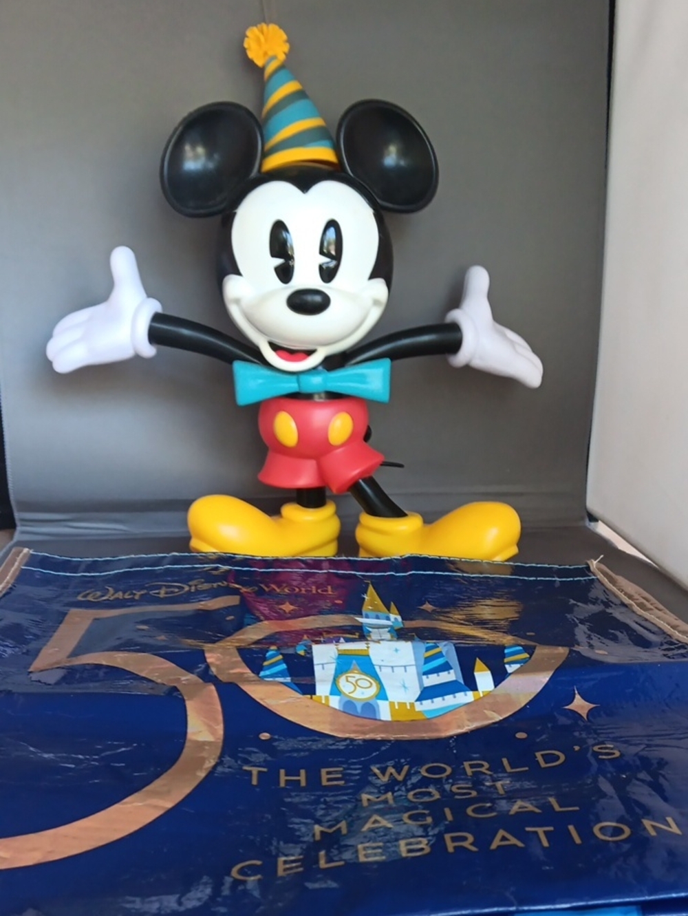 Mickey mouse drink container and tote